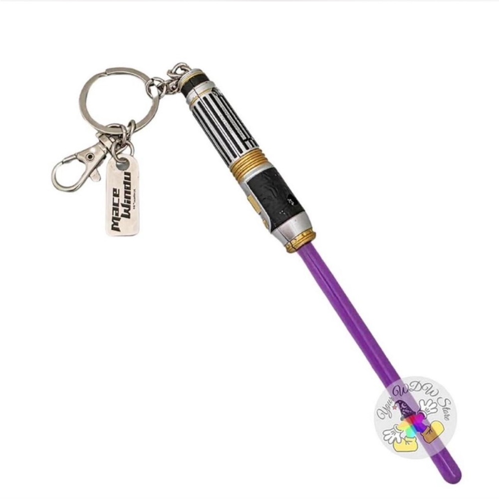 Star Wars Purple Lightsaber Keychain